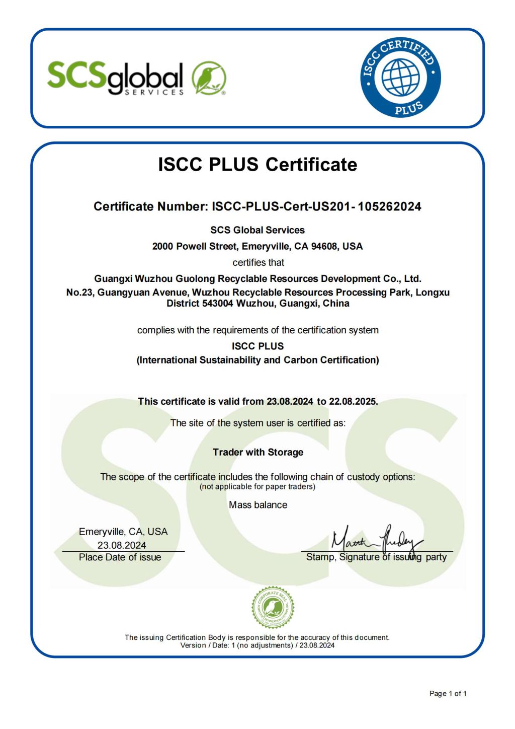 ISCC