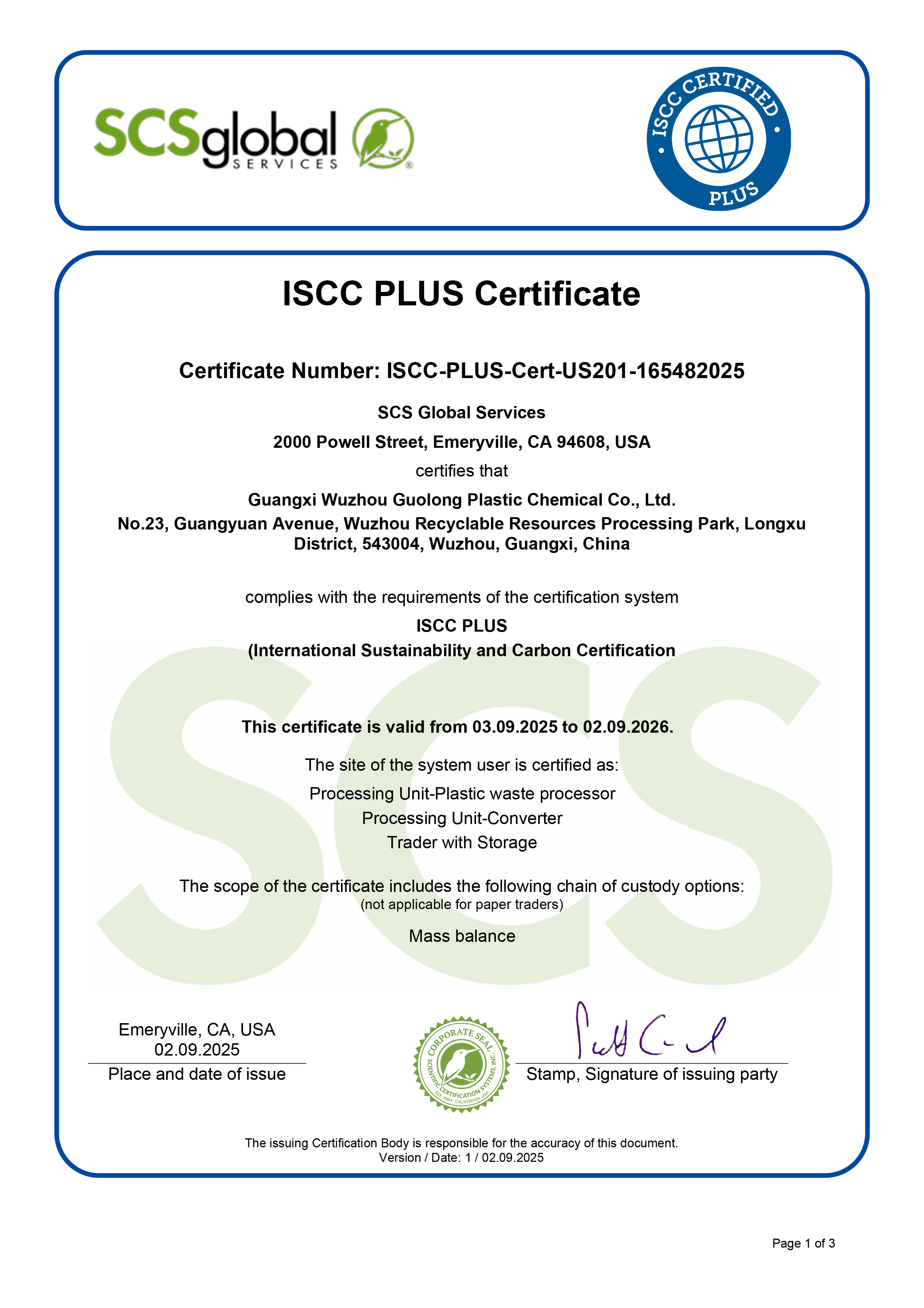 ISCC